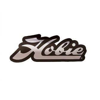 Hobie Decal Script Chrome Black – 12453023
