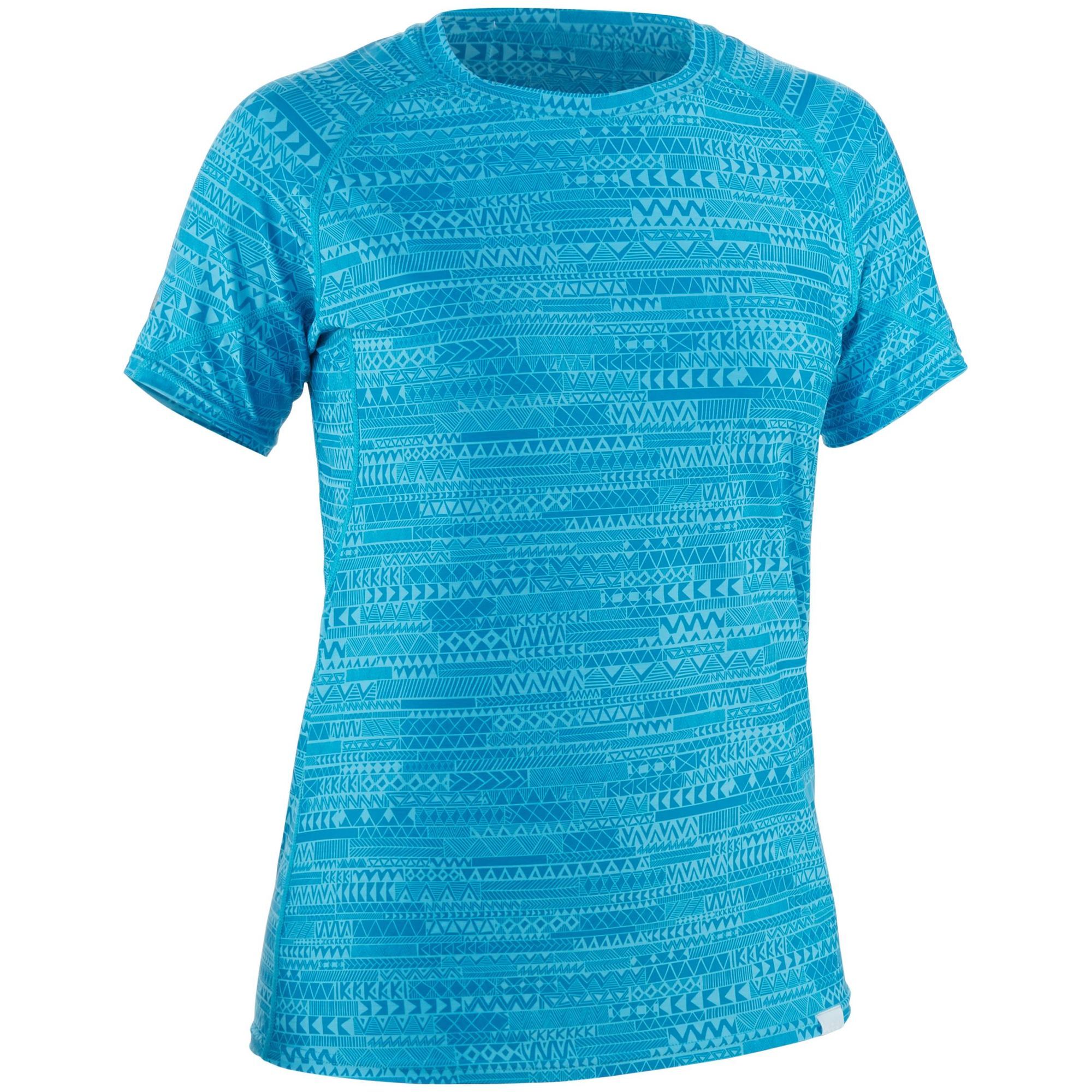 10111.01 – NRS W’s H2Core Silkweight S/S Shirt – Cyan – XL
