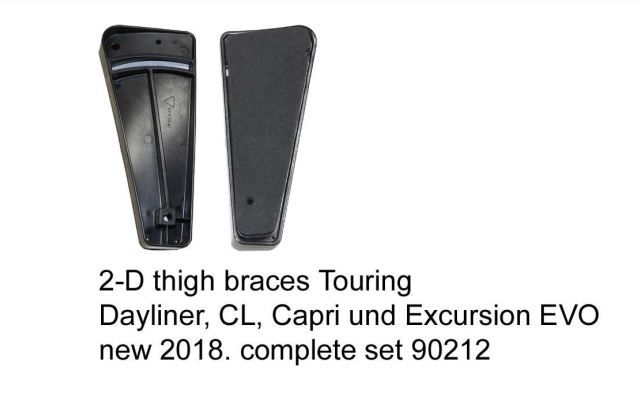 Prijon 2D-Thigh Brace new 2018, Touring Version – 90212