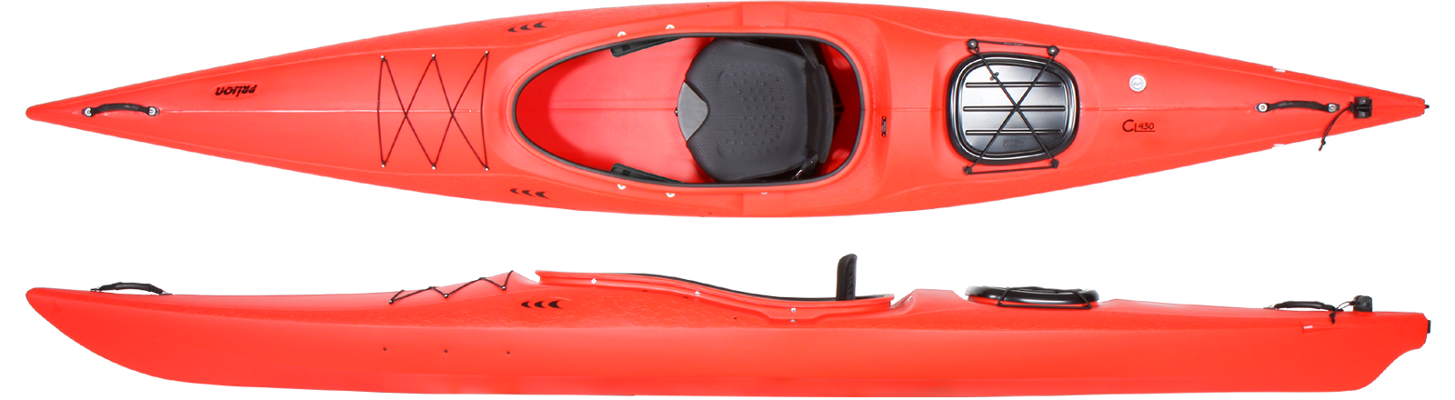 Prijon Custom Line 430 – Full Version – Red