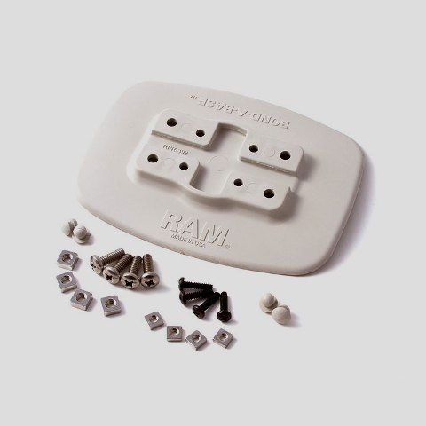 Hobie Ram Bond-A-Base – Grey Adhesive Base – 72023042