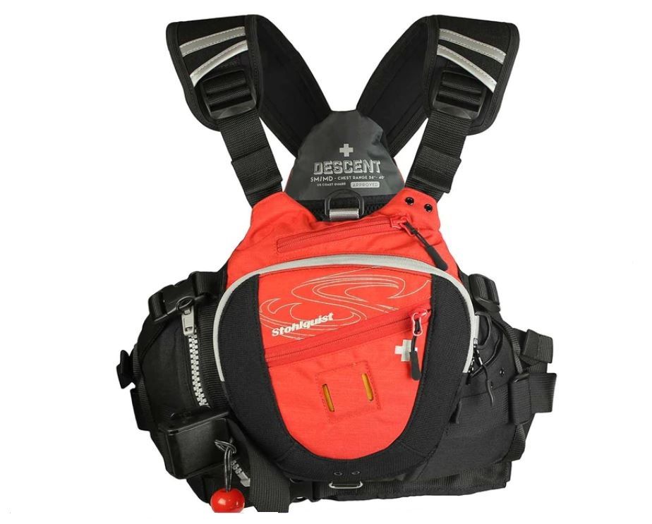 Stohlquist Descent – Red/Gray – SM/MD – QF1960610SM