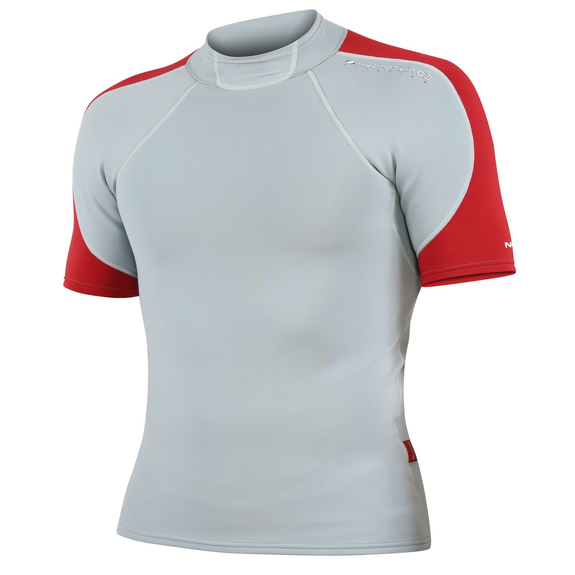 2620 XLR – NRS Men’s HydroSkin Shirt – S/S – Red/Grey – XL
