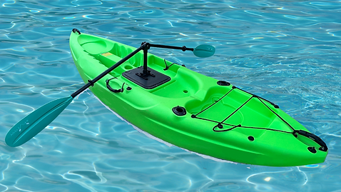 Angle Oar Versa Kayak Paddle System for Sit-On Top Kayaks