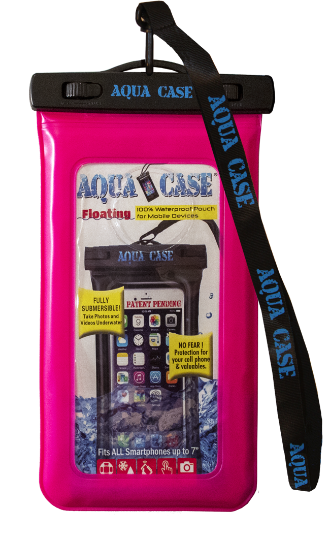 Aqua Case 6″ Floating Case – Hot Pink