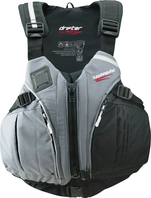 Stohlquist Drifter – Black/Charcoal – SM/MD – 521345