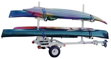 4 & 6 Place Kayak Trailers on M.P.T. Chassis