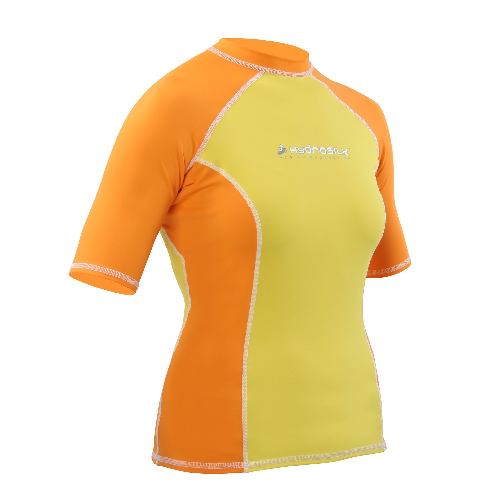 2602 XLY – NRS Women’s HydroSilk Shirt – S/S – Yellow/Orange – XL
