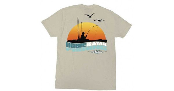 Hobie Sunset Fish Tee Shirt – Harbor Sand – X-Large