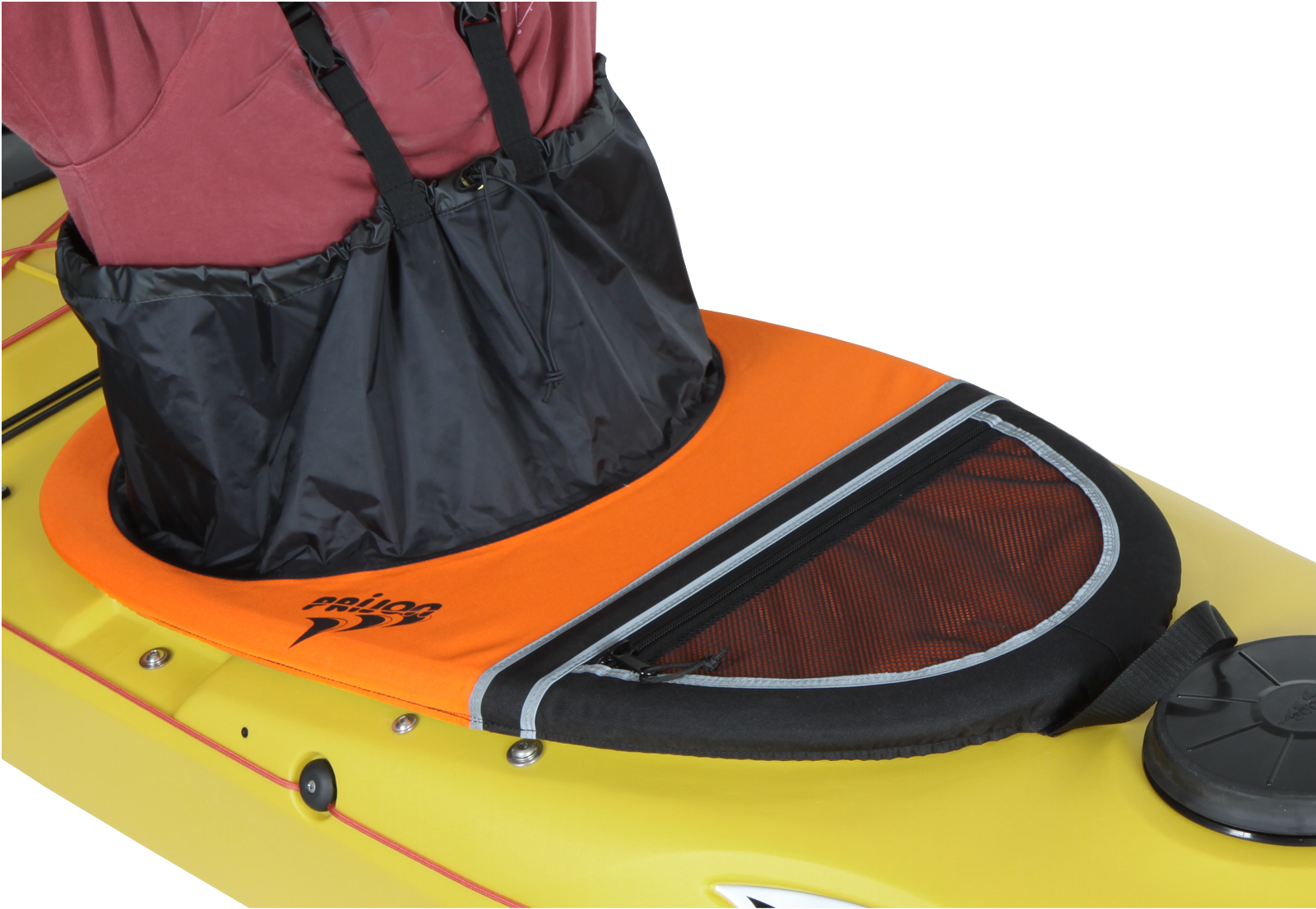 Prijon Nylondeck Traveller – Orange/Black – Size 3 – #74230