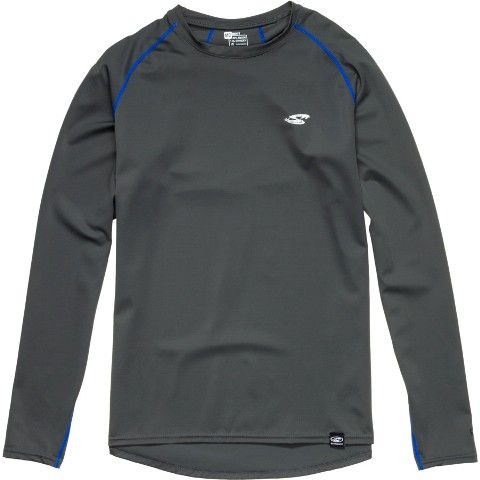 1002254 – Stohlquist Rashguard L/S Loose/SW, Men, Gray LG