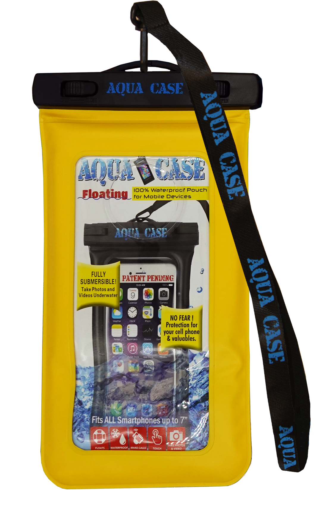 Aqua Case 6″ Floating Case – Yellow
