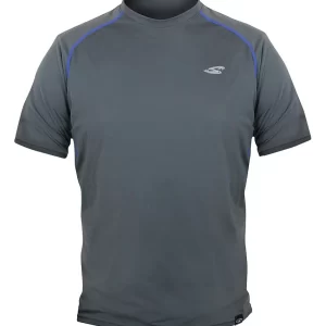 1002246 - Stohlquist Rashguard S/S Loose/SW, Men, Gray XXL